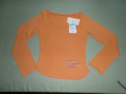 Danza shirt orange m - danza,